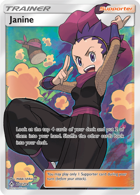 Janine 210/214 - Unbroken Bonds (UNB) NM
