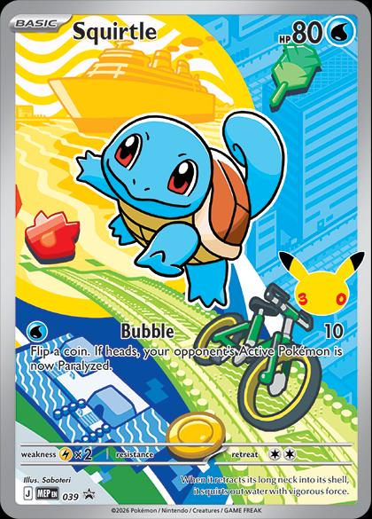 Squirtle 39/ - Promo (MEP) NM