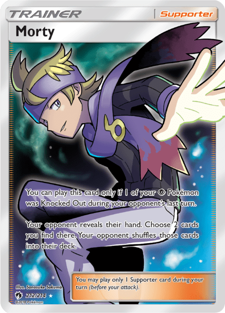 Morty 212/214 - Lost Thunder (LOT) MP