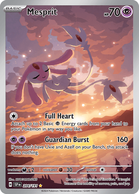 Mesprit 204/191 - Surging Sparks (SSP) NM