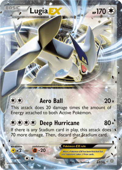 Lugia EX 68/98 - Ancient Origins (AOR) LP