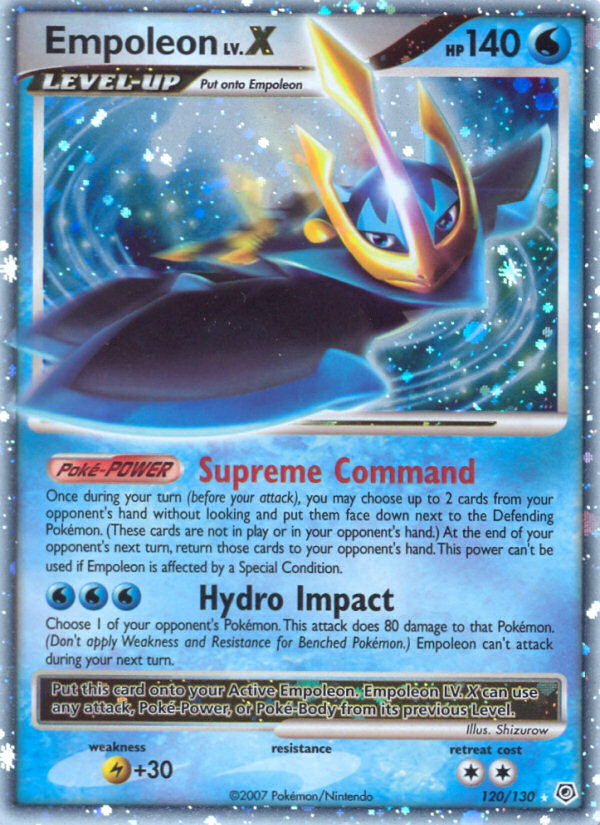 Empoleon LV.X 120/130 - Diamond & Pearl (DP) MP