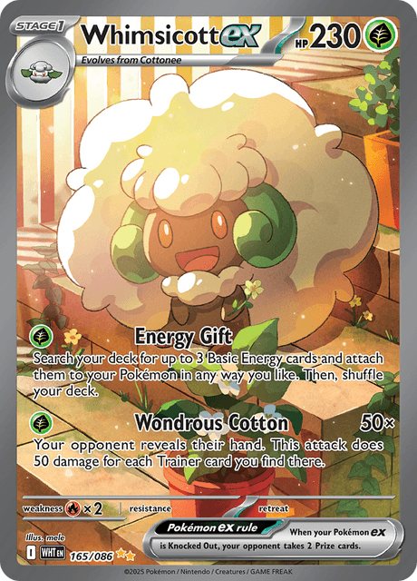 Whimsicott ex 165/86 - White Flare (WHT) NM