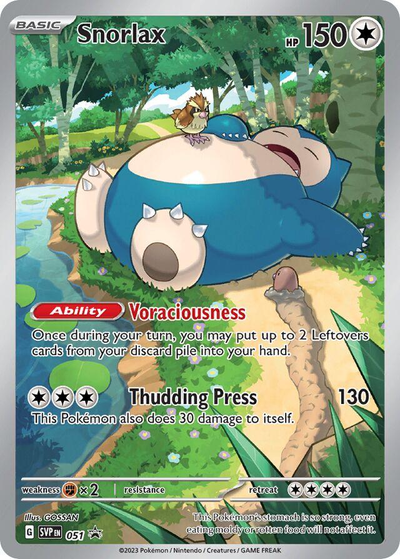 Snorlax 51/ - Promo (SVP) NM