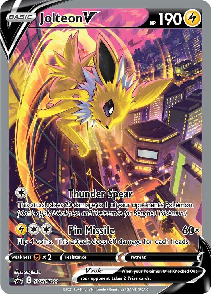 Jolteon V swsh183/ - Promo NM