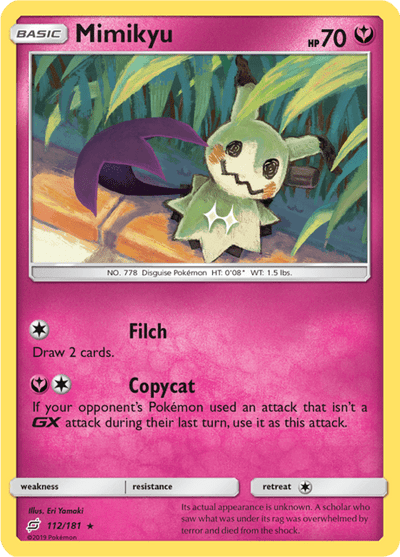 Mimikyu 112/181 [Reverse Holo] - Team Up (TEU) NM