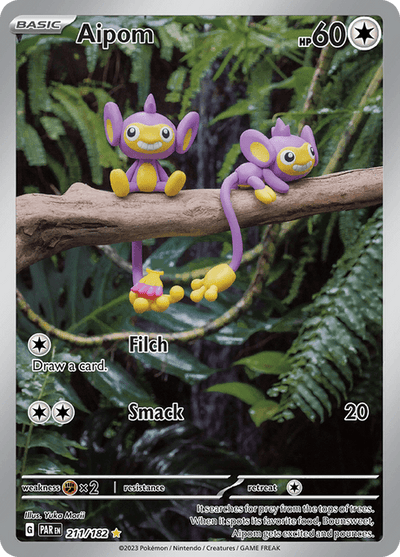 Aipom 211/182 - Paradox Rift (PAR) NM