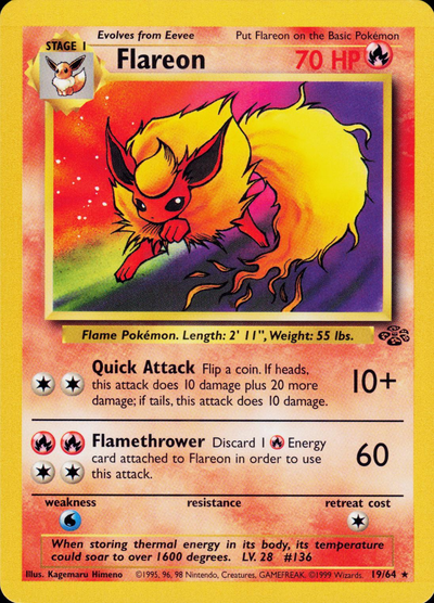 Flareon 19/64 - Jungle (JU) LP