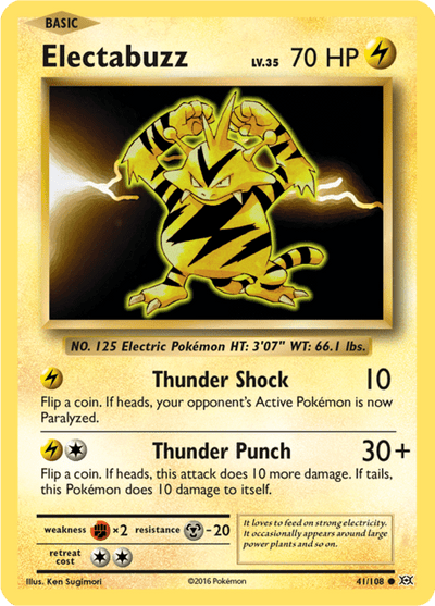 Electabuzz 41/108 [Toys R Us] - Evolutions (EVO) NM