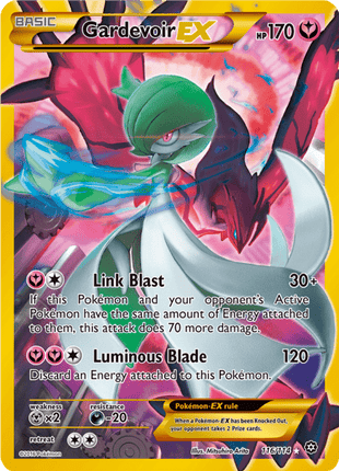 Gardevoir EX 116/114 - Steam Siege (STS) NM