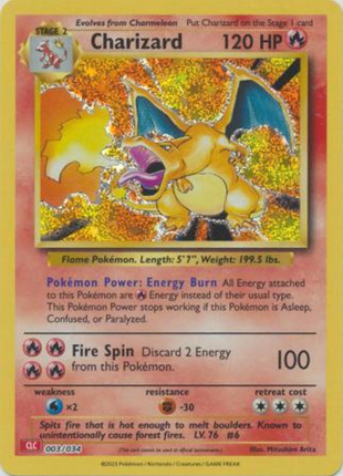 Charizard 3/34 - TCG Classic: Charizard Deck (CLC) NM