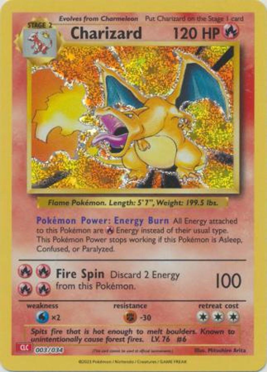 Charizard 3/34 - TCG Classic: Charizard Deck (CLC) NM