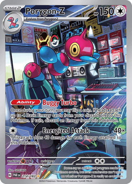 Porygon-Z 214/182 - Paradox Rift (PAR) NM