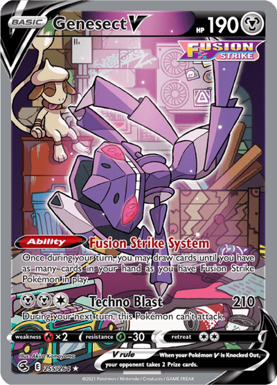 Genesect V 255/264 - Fusion Strike (FST) LP
