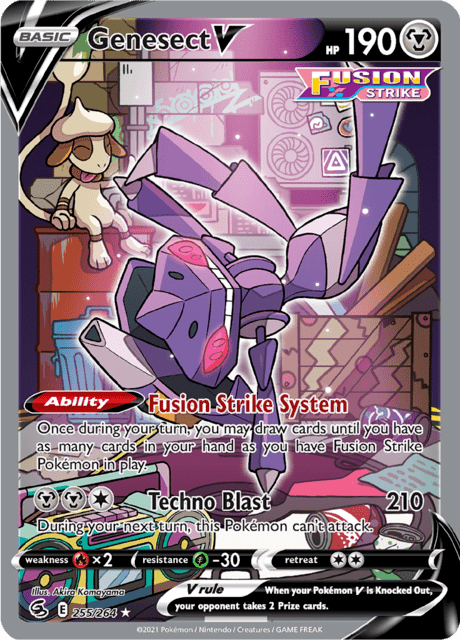 Genesect V 255/264 - Fusion Strike (FST) LP