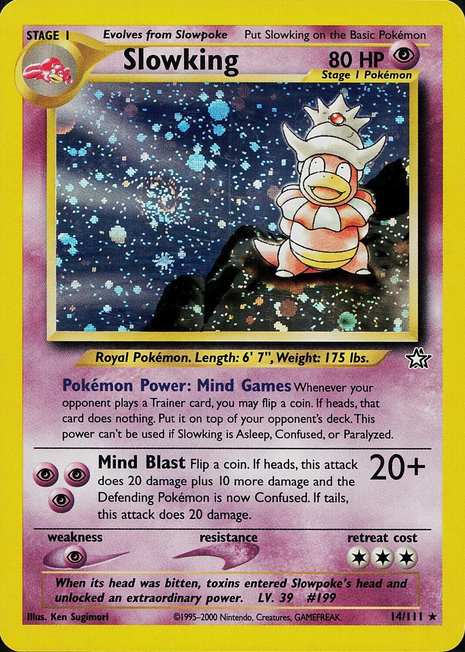 Slowking 14/111 - Neo Genesis (N1) MP
