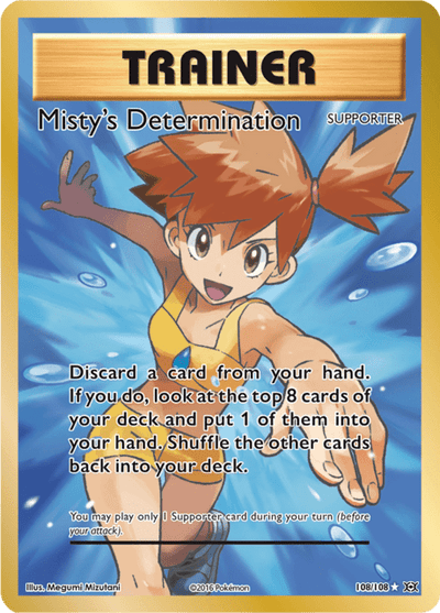 Misty's Determination 108/108 - Evolutions (EVO) NM