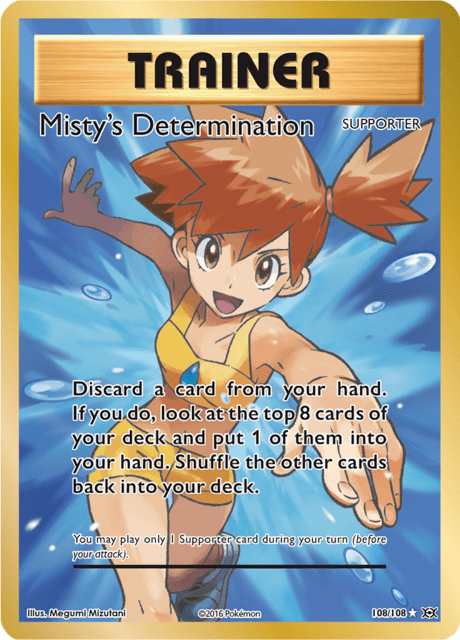 Misty's Determination 108/108 - Evolutions (EVO) NM