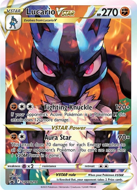 Lucario VSTAR swsh291/ - Promo NM