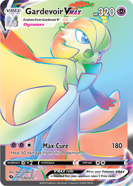 Gardevoir VMAX 76/73 - Champion's Path (CPA) NM