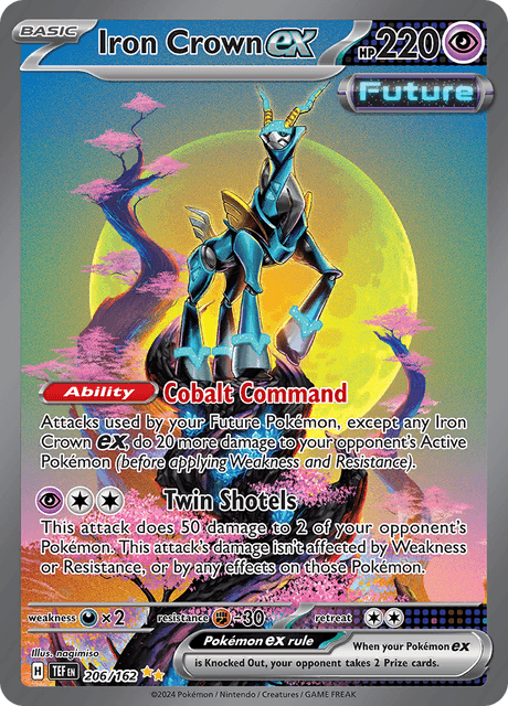 Iron Crown ex 206/162 - Temporal Forces (TEF) NM