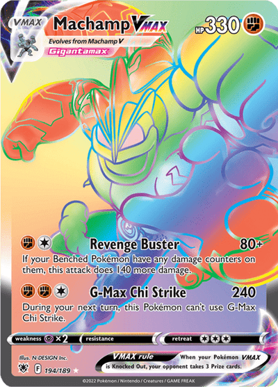 Machamp VMAX 194/189 - Astral Radiance (ASR) NM
