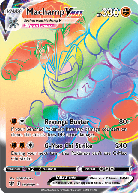 Machamp VMAX 194/189 - Astral Radiance (ASR) NM