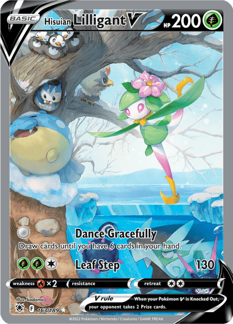 Hisuian Lilligant V 163/189 - Astral Radiance (ASR) NM