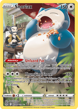 Snorlax tg10/tg30 - Lost Origin (LOR) LP