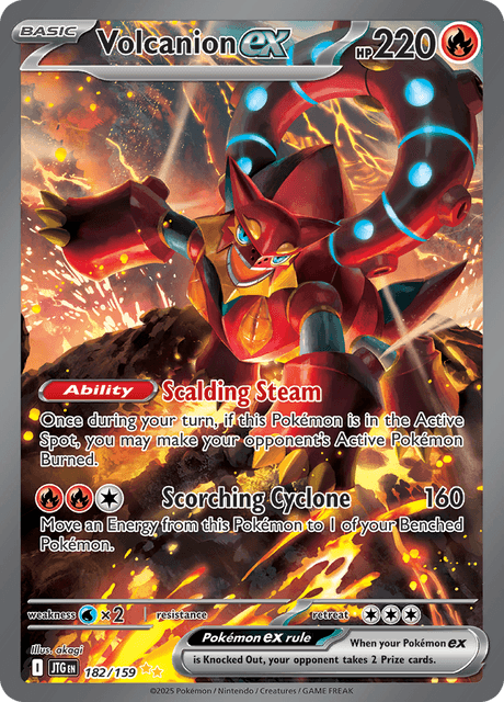 Volcanion ex 182/159 - Journey Together (JTG) NM