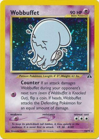 Wobbuffet 16/75 - Neo Discovery (N2) MP