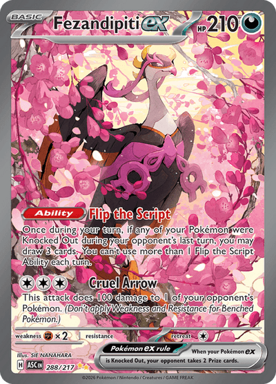 Fezandipiti Ex 288/217 - Ascended Heroes (ASC) NM