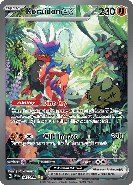 Koraidon ex 247/198 - Scarlet & Violet (SVI) NM
