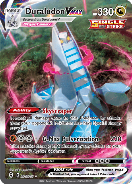 Duraludon VMAX 220/203 - Evolving Skies (EVS) NM