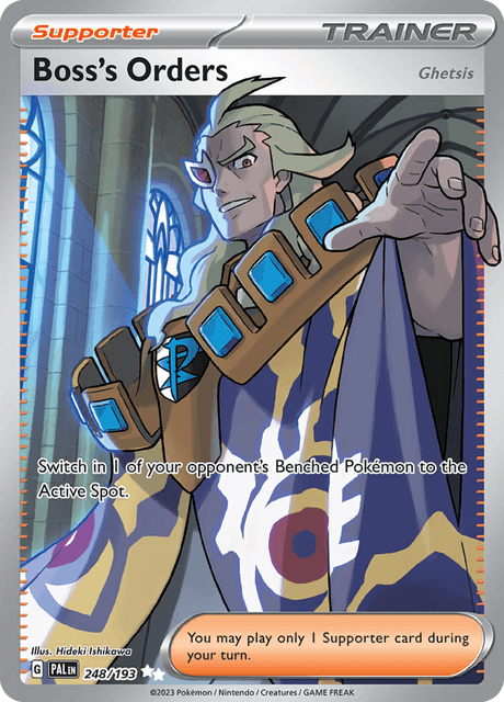 Boss's Orders 248/193 - Paldea Evolved (PAL) NM