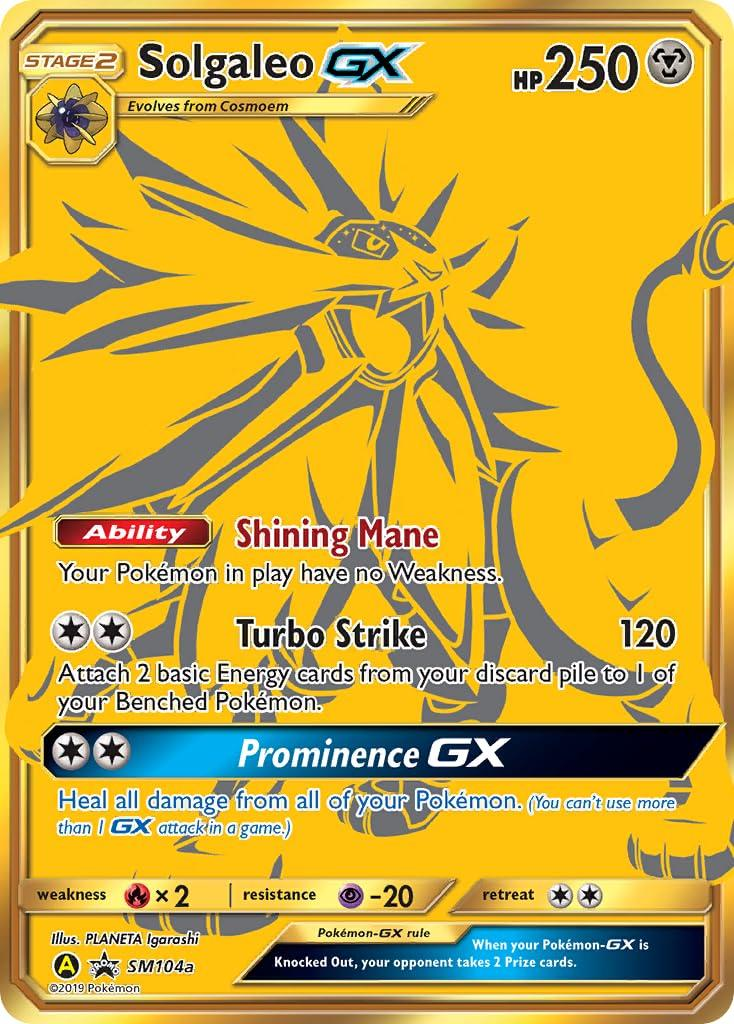 Solgaleo GX sm104a/ - Promo NM