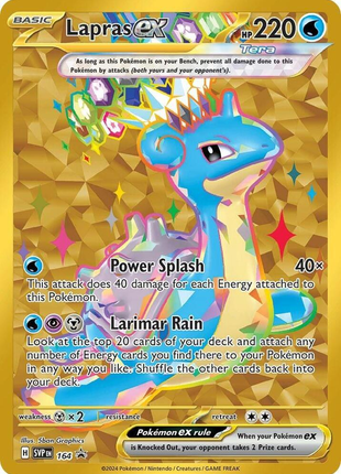 Lapras Ex 164/ - Promo (SVP) NM