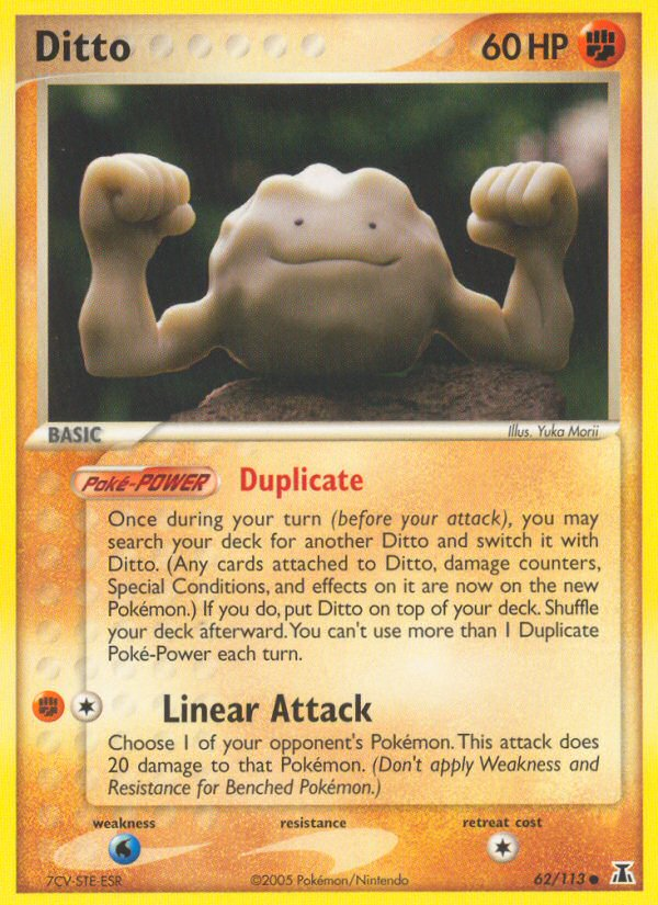 Ditto (Geodude) 62/113 - Delta Species (DS) MP