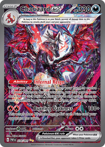 Charizard ex 234/91 - Paldean Fates (PAF) NM