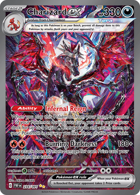 Charizard ex 234/91 - Paldean Fates (PAF) NM