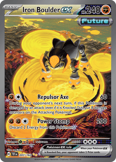 Iron Boulder ex 207/162 - Temporal Forces (TEF) NM