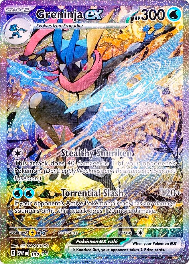 Greninja Ex 132/ - Promo (SVP) NM