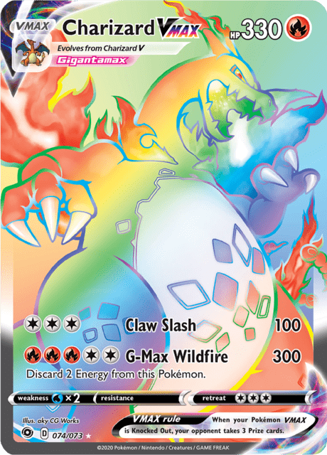 Charizard VMAX 74/73 - Champion's Path (CPA) NM