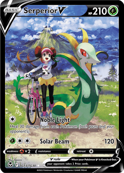 Serperior V tg13/tg30 - Silver Tempest (SIT) NM