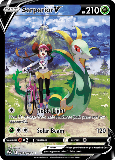 Serperior V tg13/tg30 - Silver Tempest (SIT) NM
