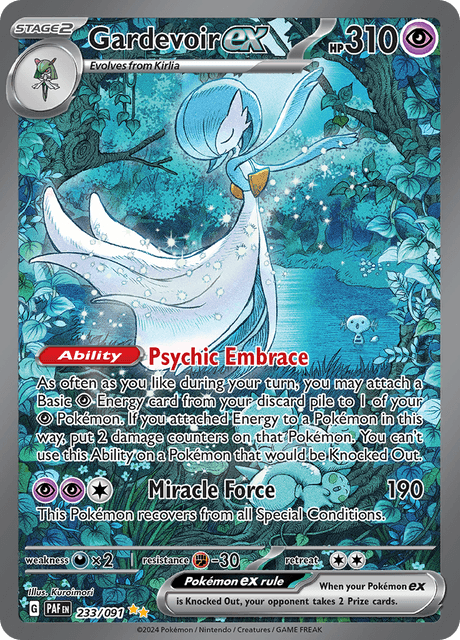 Gardevoir ex 233/91 - Paldean Fates (PAF) NM