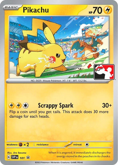 Pikachu 101/ - Promo (SVP) NM