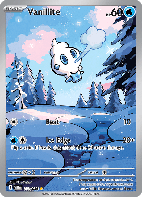 Vanillite 111/86 - White Flare (WHT) NM