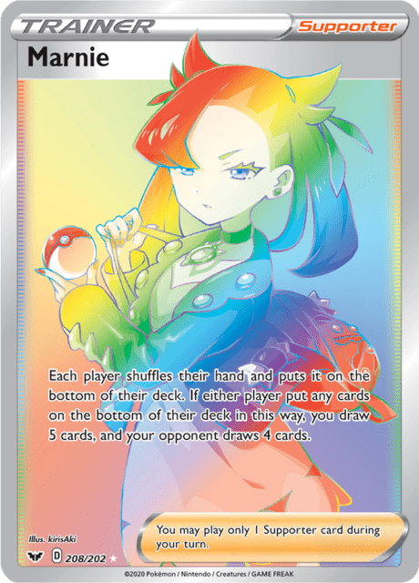 Marnie 208/202 - Sword & Shield (SSH) NM