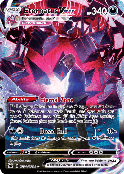 Eternatus VMAX tg22/tg30 - Lost Origin (LOR) NM